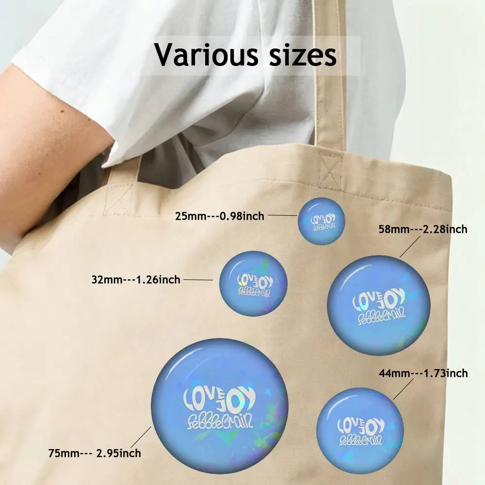 Lovejoy Wilbur Soot Streaming Soon Cartoon Button Brooch Funny Cute Lapel Badges Backpack Jewelry Gifts Custom