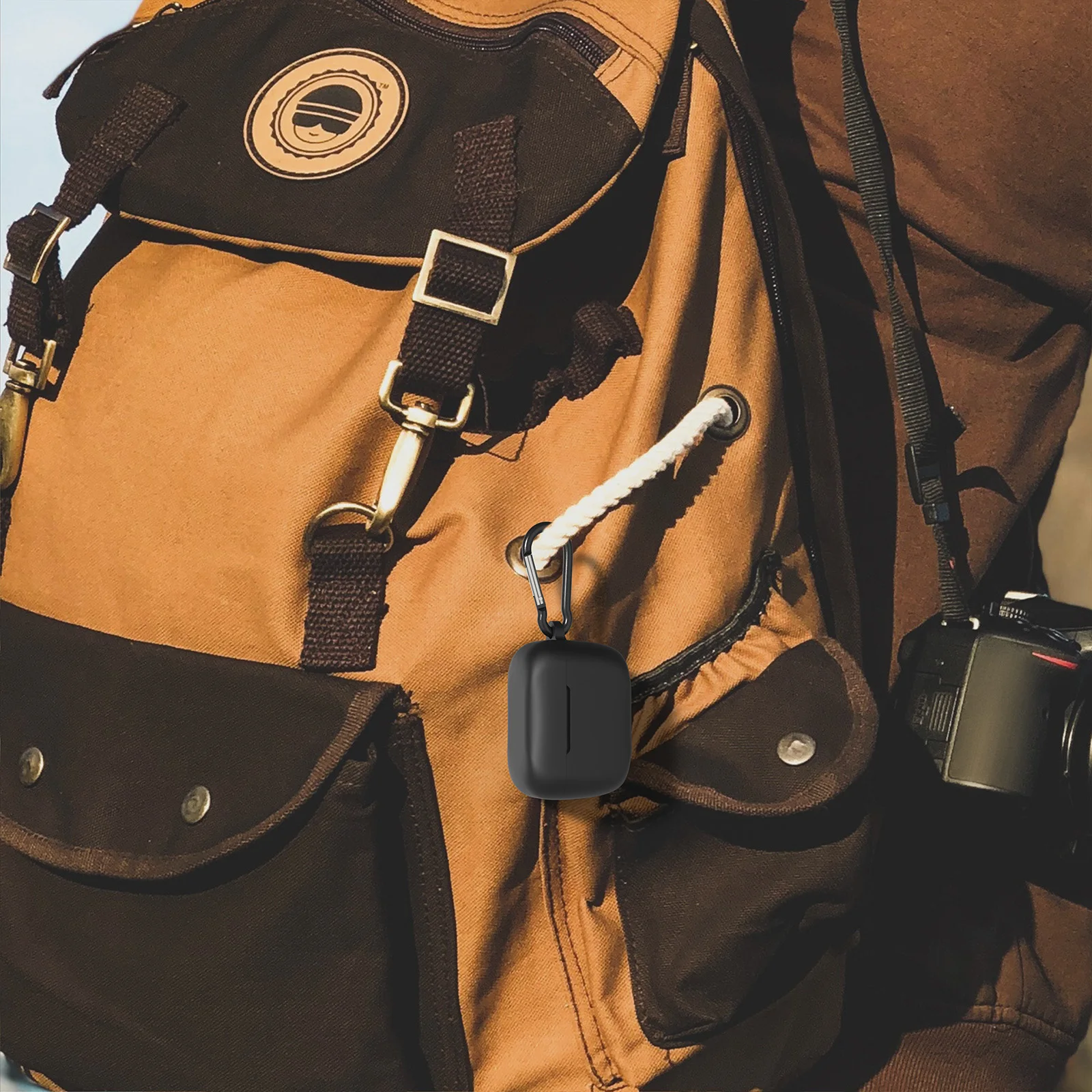 Geekria Funda de silicona Compatible con auriculares inalámbricos verdaderos Sennheiser CX 500BT, funda de piel para auriculares