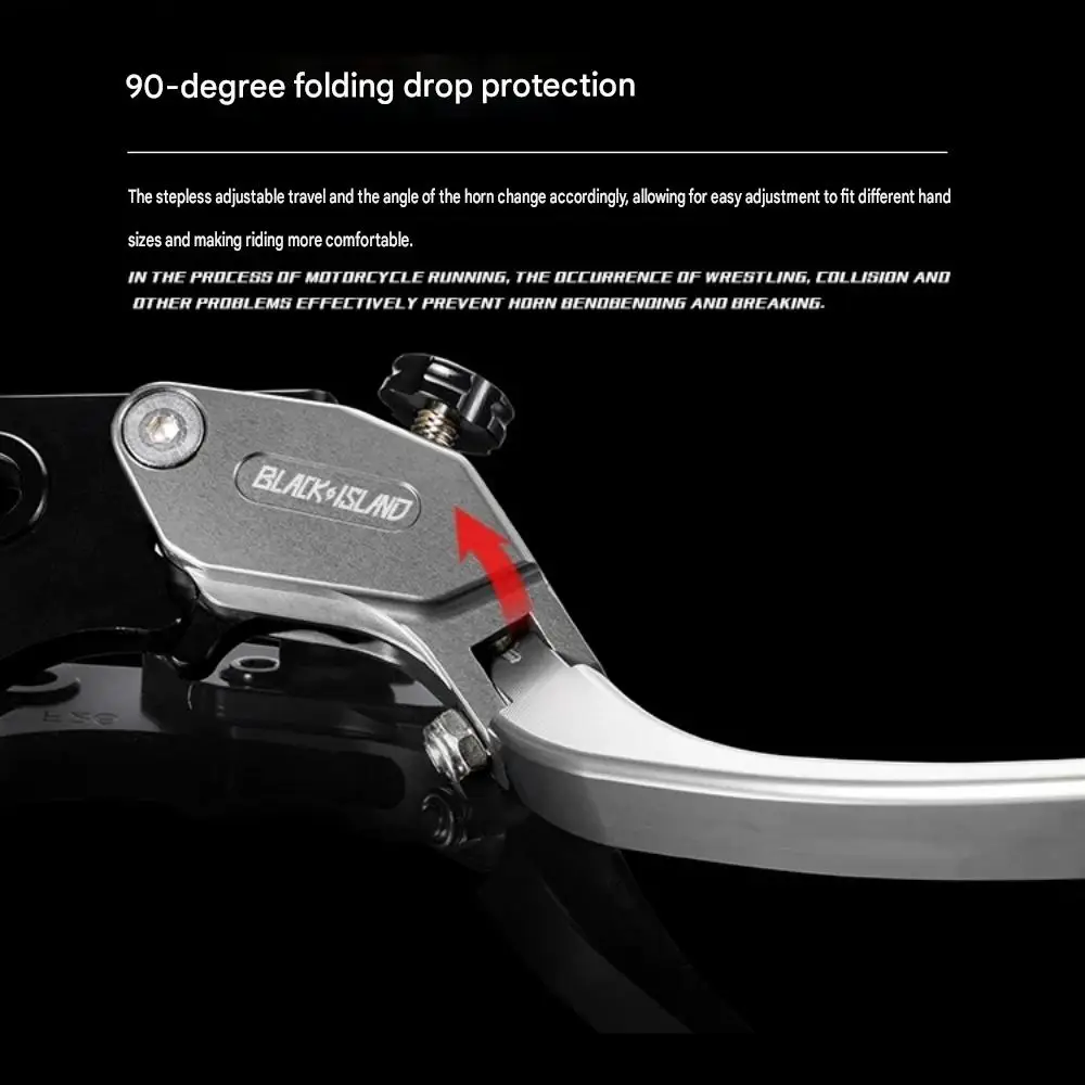 Brake and Clutch Levers with Parking Brake Function for ZONTES 125X/V and 150X/150