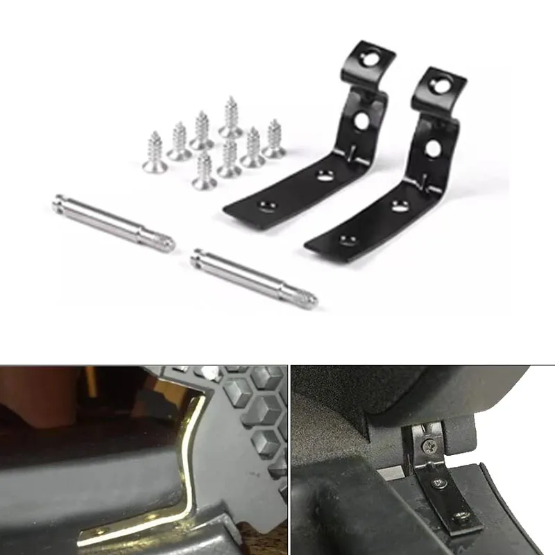 

12 шт., шарнирный кронштейн для подлокотника, комплект шарниров для крышки багажа, подходит для AudiA4 S4 RS4 B6 B7 8E 8E2857131 8E2857035 8E080802 8E2880324