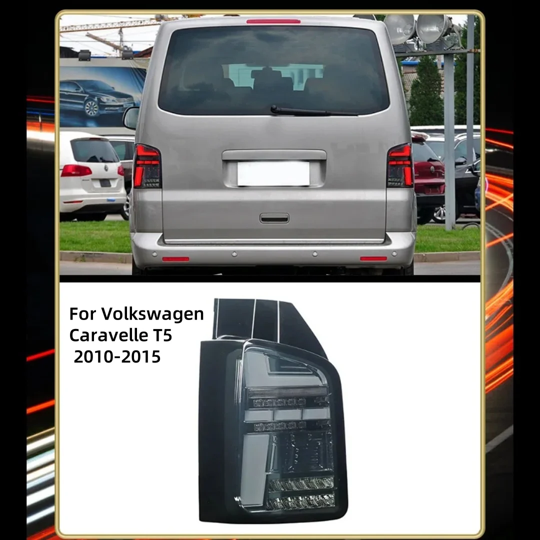 

Автомобильный задний фонарь для VW Volkswagen Caravelle T5 2010-2015 Задний фонарь DRL Задний фонарь Светодиодная лампа Модифицированный тормоз Автоматический автомобильный аксессуар