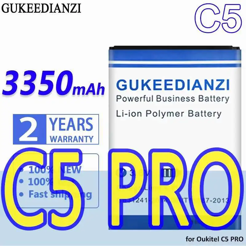 

Mobile Phone Battery For Oukitel C5 Pro 3350Mah Stable