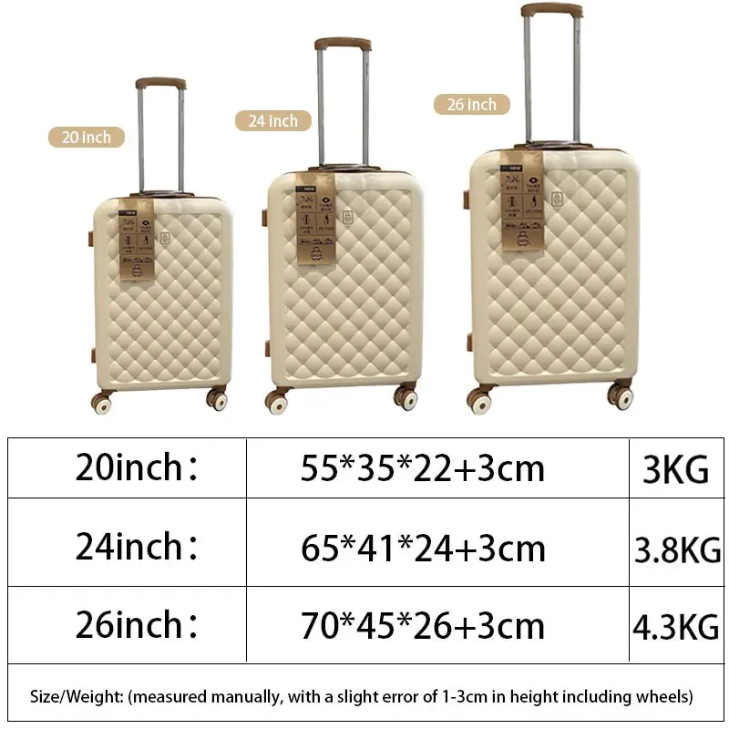 Suitcase Large Capacity Ultra-light Boarding Luggage Password Trolley Case Silent Wheel Extend Travel Bag Rolling Luggage Set