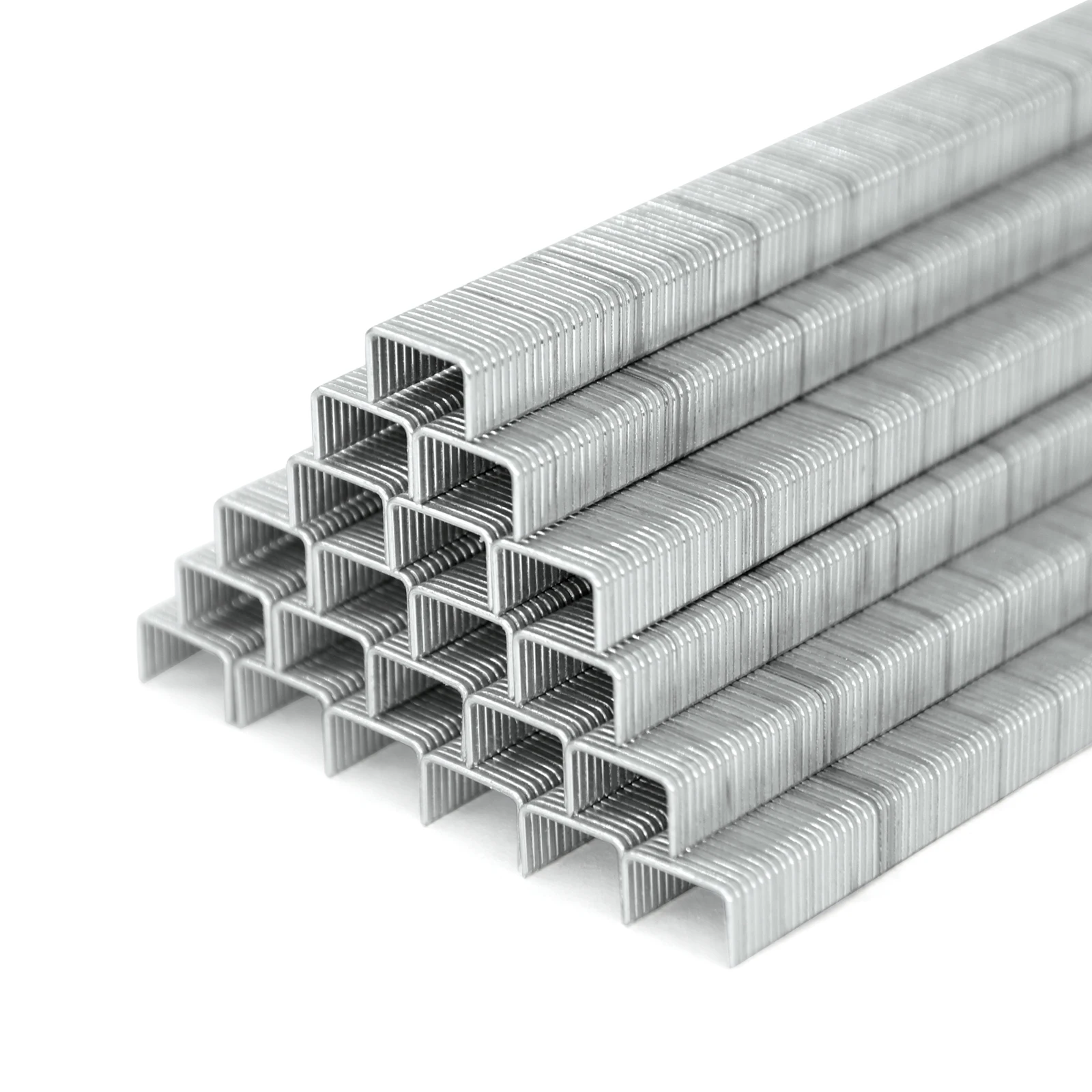 KAMSIN 22 Gauge 71 Series 7106(6mm) & 7110(10mm),10000 PCS/Box,9mm Crown Galvanized Upholstery Staples,,For Cabinets,Car Seat