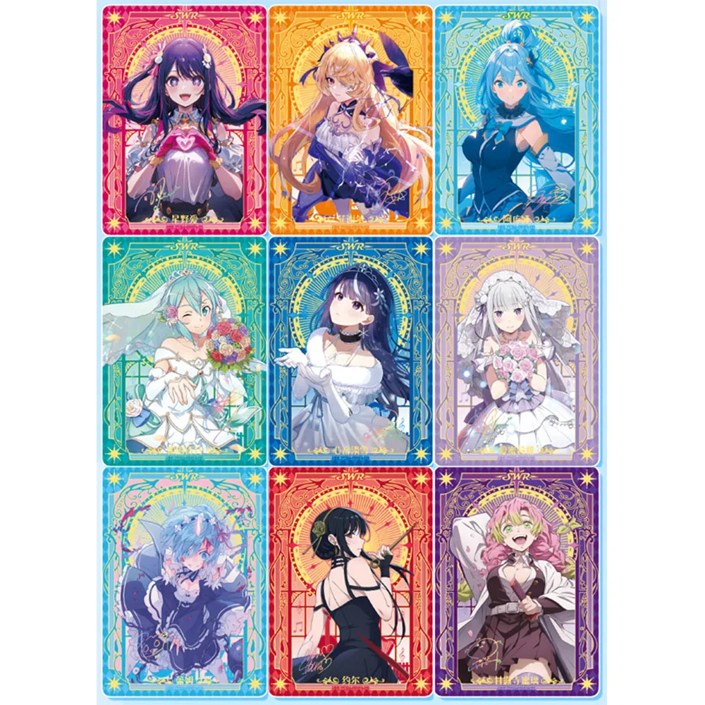 Anime Goddess Story 10M06 SWR MR BW SSR FR SSD SFR PR Premium Flash Collectible Card Boy Games Toys Christmas Birthday Gifts