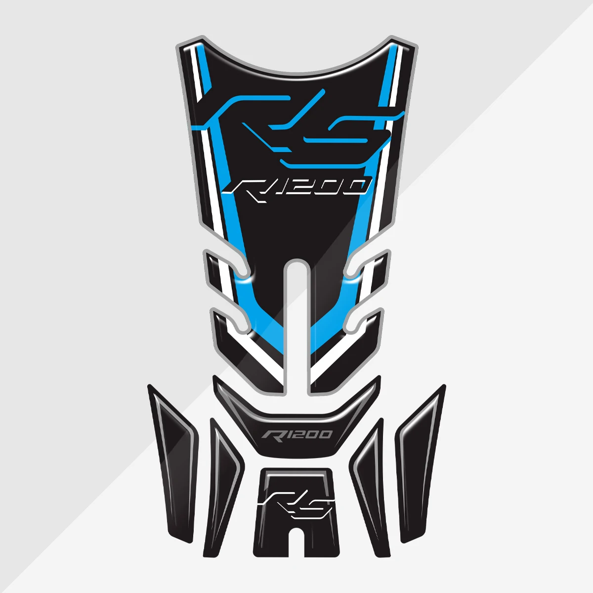 For BMW R1200RS R1200 RS R 1200 Fuel Tank Sticker 3D Gel Sticker Fuel Tank Pad Protection Decals