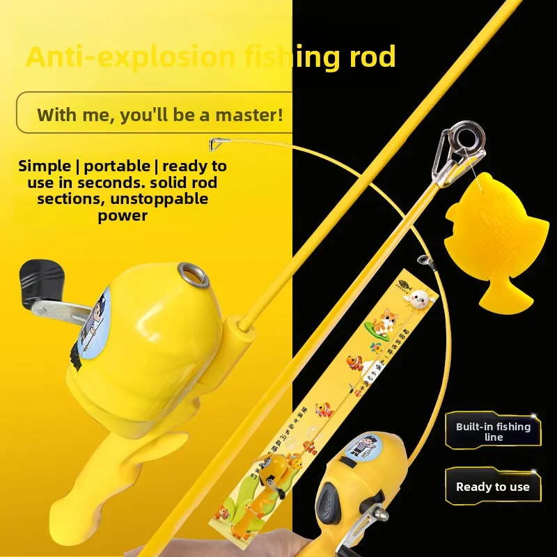 Beginner small special Luya rod throwing rod entry white strip horse mouth mouth mouth portable micro object fishing rod