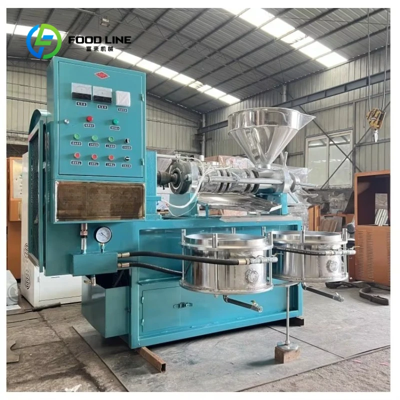 Customized Automatic High-Oil-Yield Screw Oil Press Soybeans Peanuts Rapeseed Edible Oil Vacuum Filtration Oil Press Machine