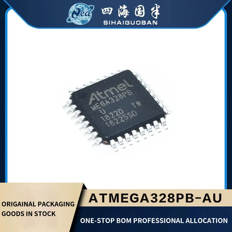 2PCS Original New ATMEGA328PB-AU ATMEGA328P-AU ATMEGA328-MU TQFP32 ATMEGA328P-PU DIP28 IC MCU FLASH 32TQFP