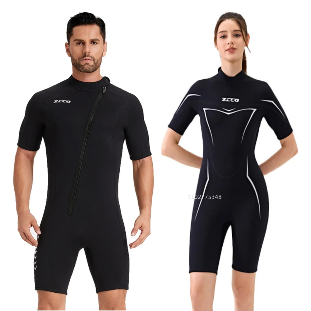 combinaisons-de-plongee-courtes-a-sechage-rapide-pour-hommes-et-femmes-3-mm-en-neoprene-fermeture-eclair-avant-pour-la-plongee-la-natation-le-surf-la-plongee-avec-tuba