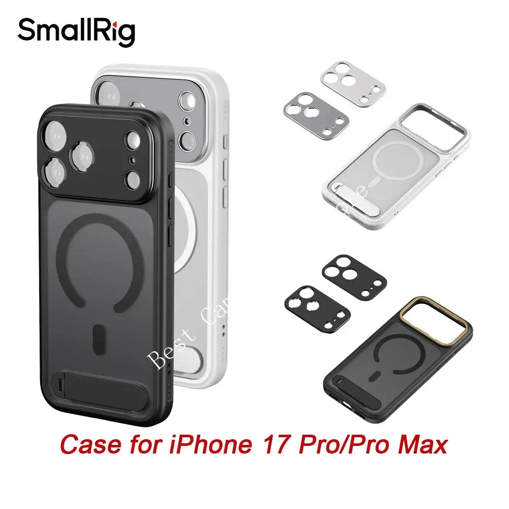 

Кейс SmallRig FilMov с креплениями для объективов с резьбой 67 мм и магнитными фильтрами для архитектурной фотографии для iPhone 17 Pro/17 Pro Max