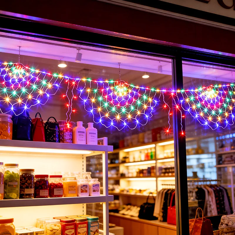 led-peacock-mesh-net-christmas-curtain-string-lights-3m-8-modes-fairy-lights-garden-garland-for-home-outdoor-wedding-party-decor