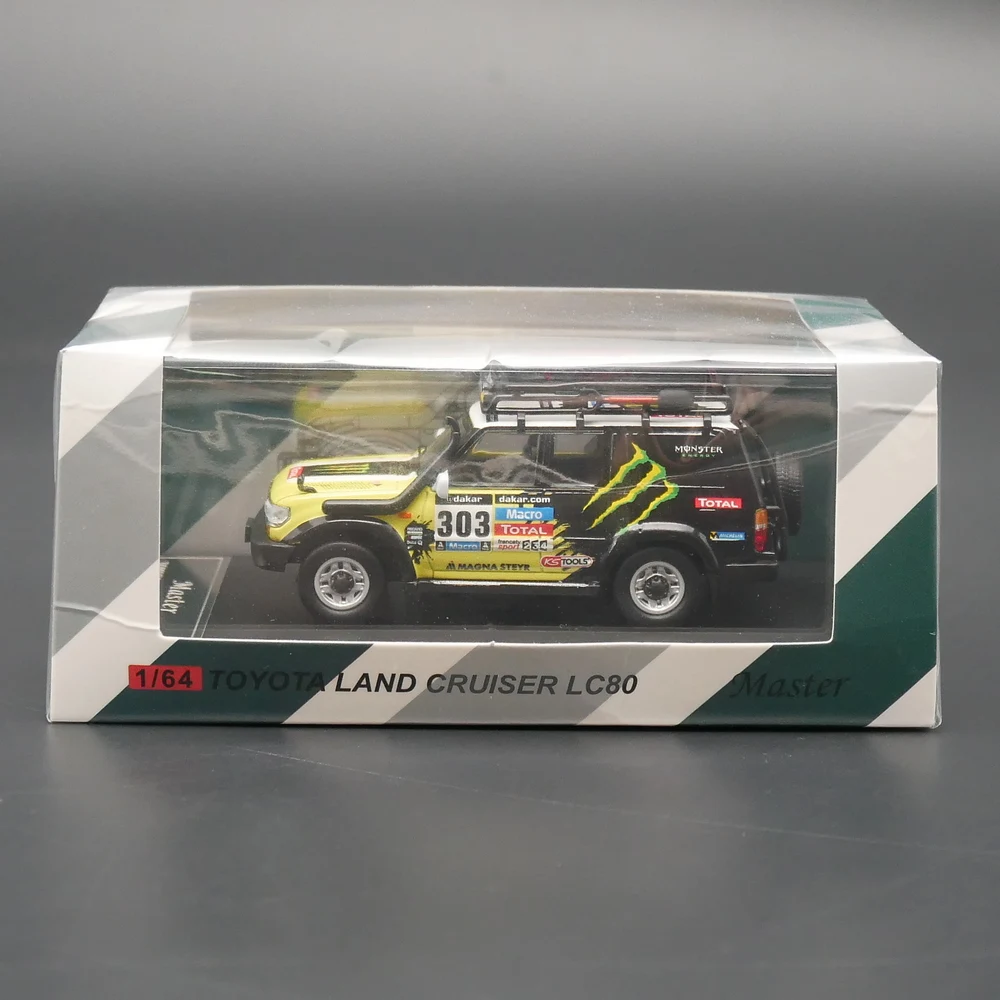 

Diecast Master 1:64 Scale Toyota Land Cruiser LC80 Land Cruiser Alloy Car Model Collectible Toy Gift Souvenir Display Ornament