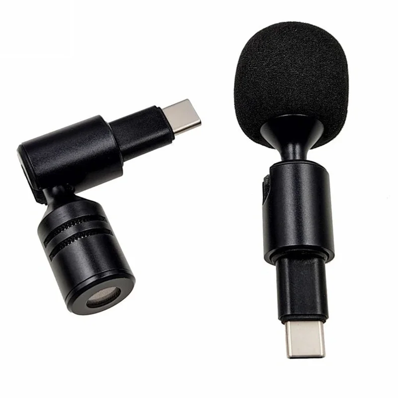 Mini microphone pour streaming en direct, carte son, téléphone statique, amplificateur de caméra, ordinateur portable, tablette, jeu, contrôle, réduction du bruit, micro