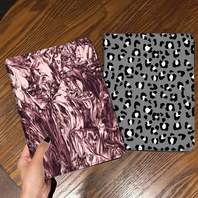 

Marbled Pattern Abstract Pink Tablet Case For Apple iPad Air Pro mini 1 2 3 4 5 6 7 8 9 11 M2 M3 M5 M4 5th 6th 7th 10th 11th