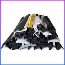 1/3/5m T-Shape Universal Car Door Window Glass Gap Filler Sealing Strip Silicone Rubber Kitchen Oil-Gas Slit Cover Filling Strip