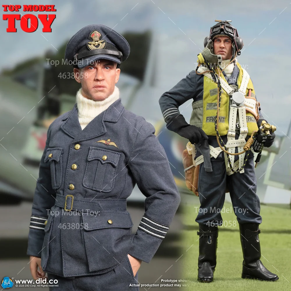 

DID K80187 1/6 масштаб Второй мировой войны, британские пилоты, эскадрильи, лидер, солдат, набор, модель 12 дюймов, мужская экшн-фигурка, куклы для коллекции