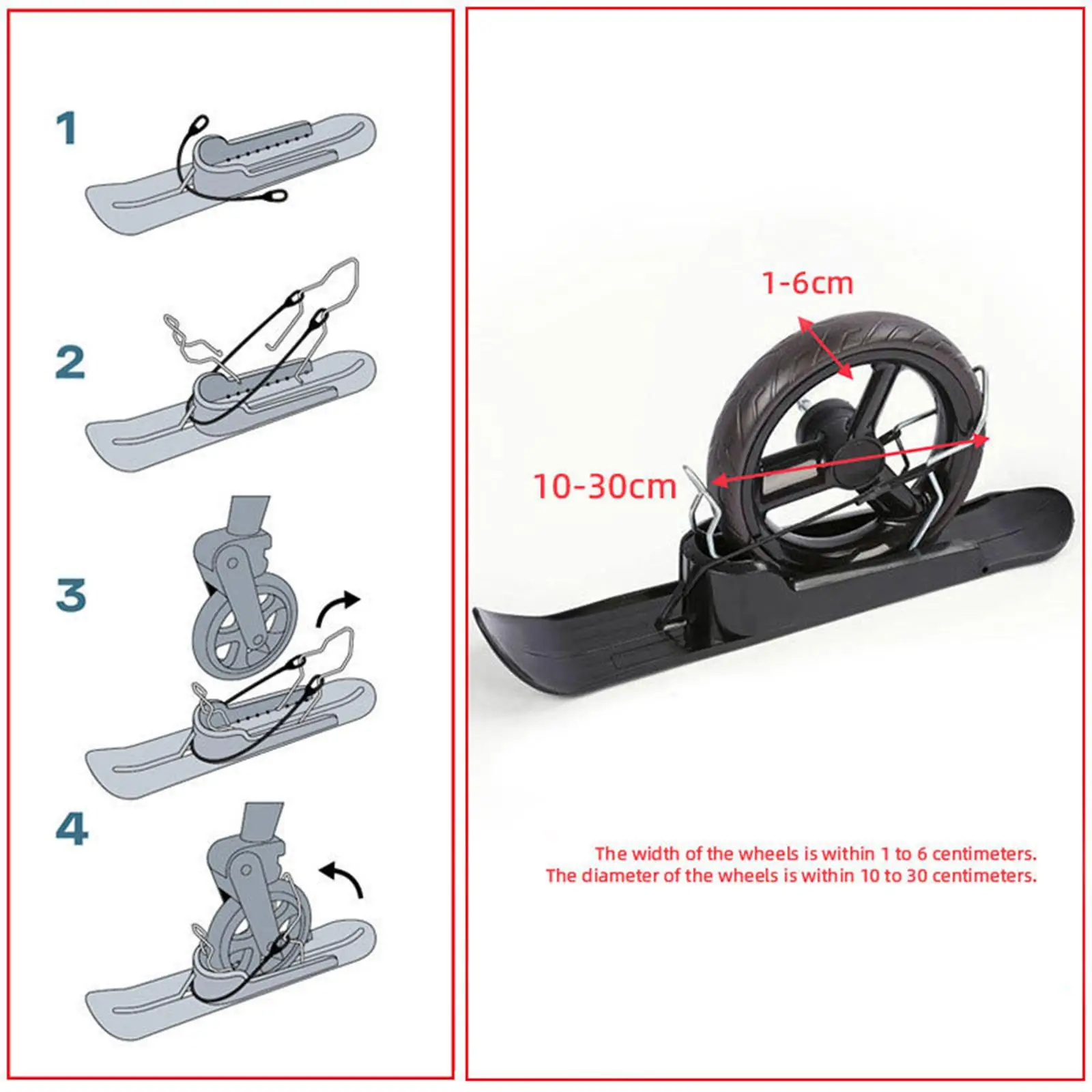 2pcs-skis-for-snow-outdoor-accessory-easy-to-install-ski-plate-for-for-park-sidewalks-path-cycling-jogging