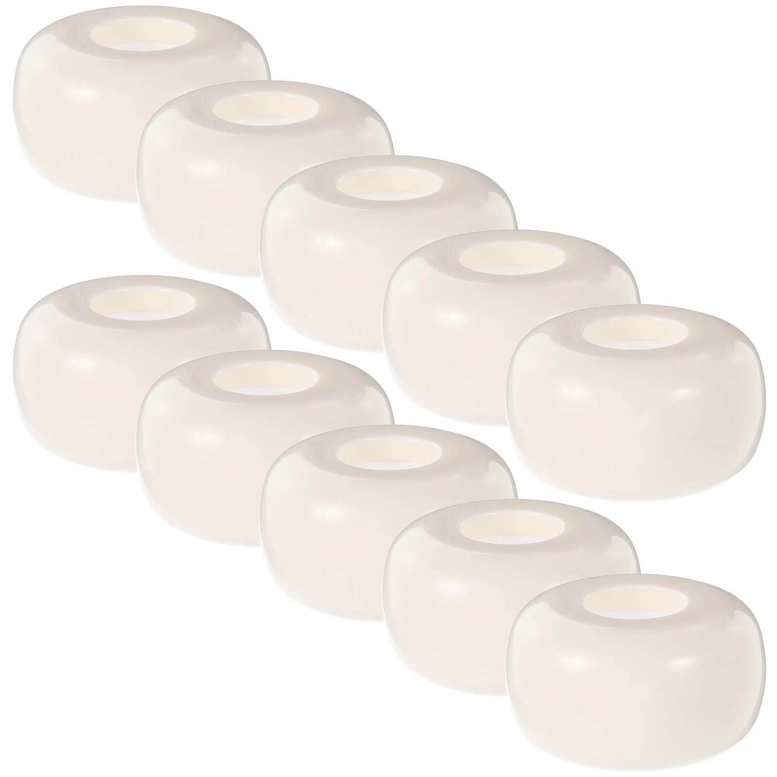 

10 Pcs Aromatherapy Bottle Cap Air Freshener Auto Decor Stoppers Accessories Lid Beige
