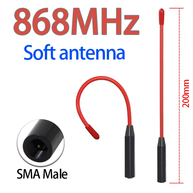 LoRa WAN 868MHz 863-870MHz 869MHz Weiche Antenne Omni High Gain SMA-Anschluss Modul U.FL-1 für Meshtastic Fernbedienung NB-IoT – Detail 5