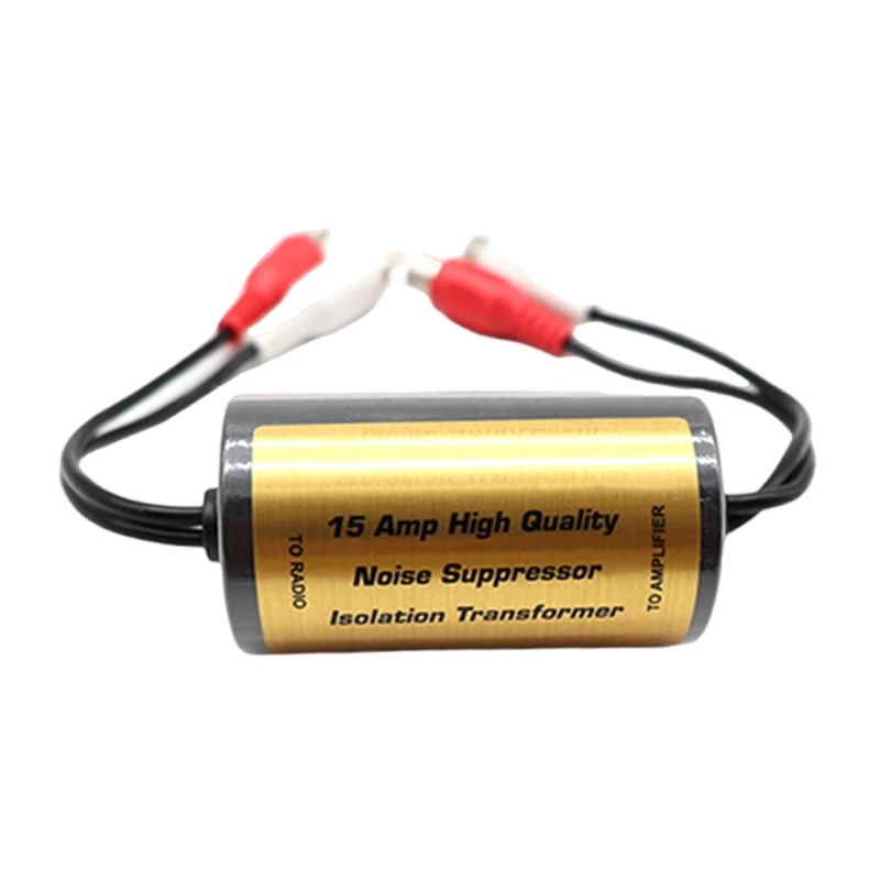 Upgraded Ground Noise Isolator, Noise Filter for Car Radio/Home Stereo Systems Noise Suppressor Reducer Dropshipping