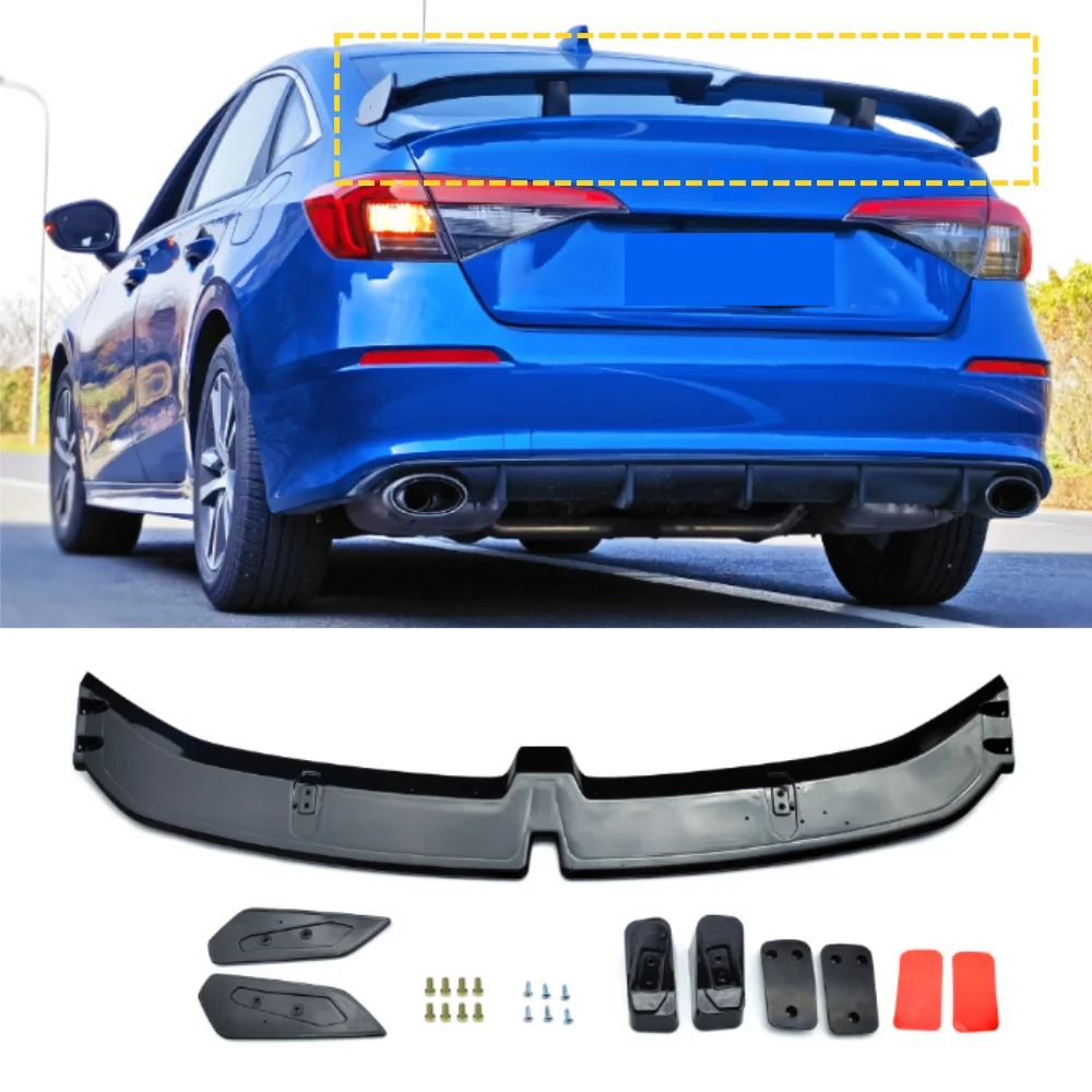 

For the 11th generation Honda Civic 2022 sedan rear bumper PRO style spoiler splitter