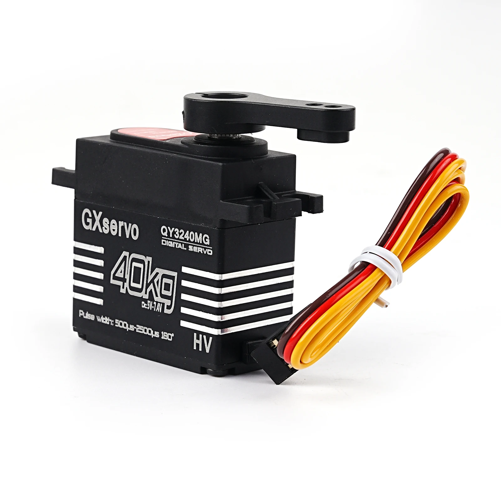 40 كجم أجهزة رقمية 5.0-7.4 فولت YP3240MG محرك شبه معدني عزم دوران عالي 180 ° Ip67 الذي يتم التحكم فيه بزاوية لزاحف 1:8 1:10 TRX6 Scx10 RC #4