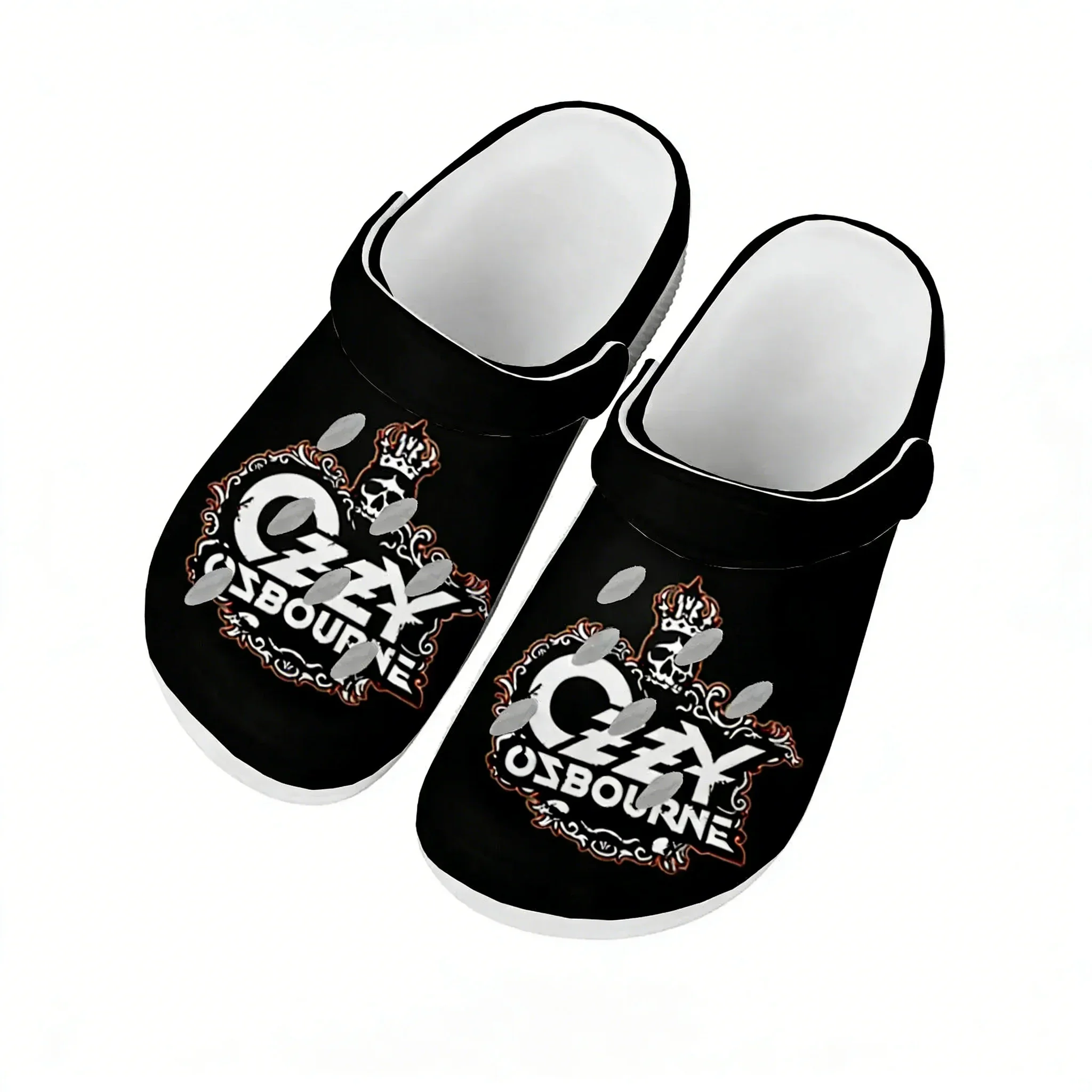 

Ozzy Osbourne Water Shoes Mens Womens Comfortable Fashion Home Garden Clogs Customizd Sandals Beach Breathable Hole Slippers