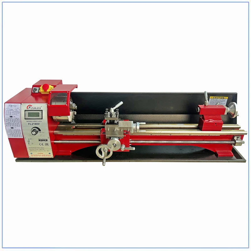 

【Hot】Brushless Motor Precision Mini Metal Lathe1100W Metric and Inch Thread Mini Lathe Machine FL2180V