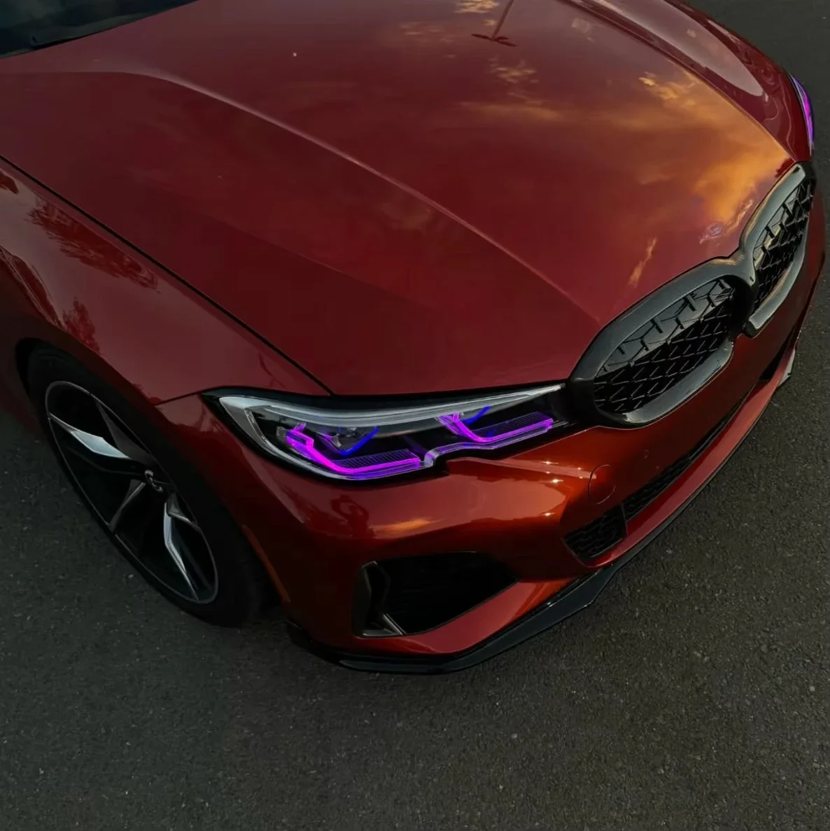 

CCTC US STOCK 3 Series G20 G28 Style LED White Yellow RGB DRL HeadlightsPlug and Play for 320i 325i 330i M340i 19-22