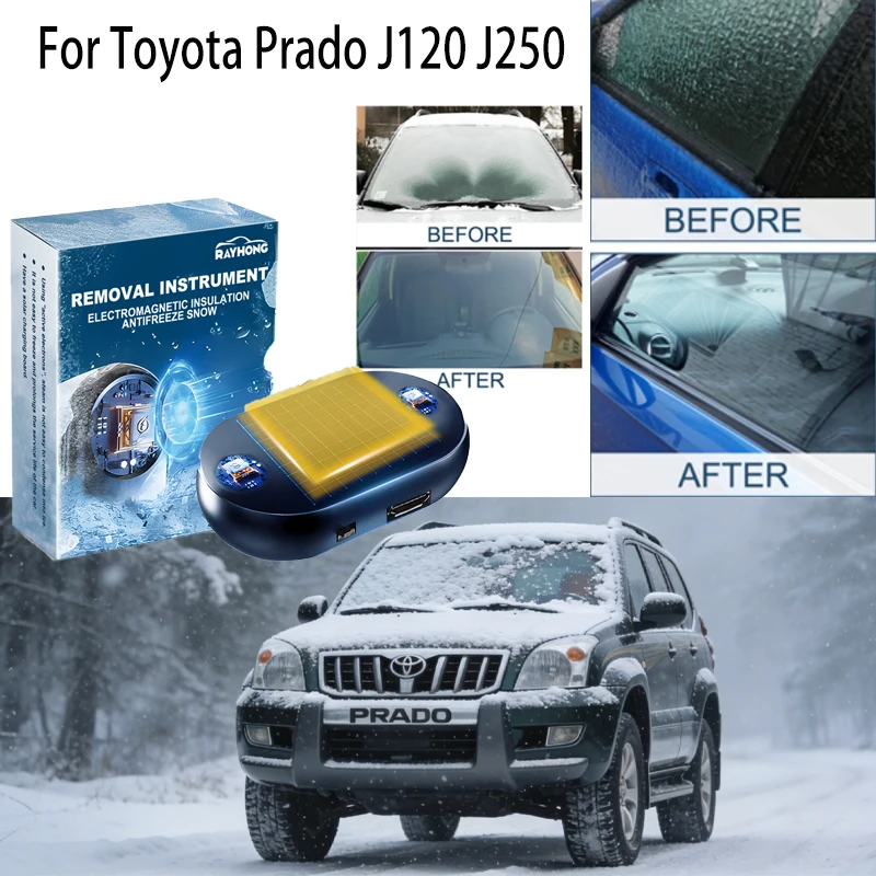 

For Toyota Prado J120 J250 Car Window Glass Car Ice Defroster Windshield Snow Removal Window Glass Microwave Deicing Device