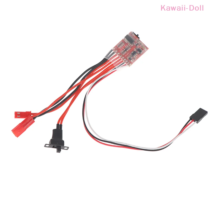 Micro ESC Brushed ESC RC ESC Electric Speed Controller 10A 15A 20A 30A For DIY Mini 1/16 1/18 1/24 RC Car Boat Tank W/Brake
