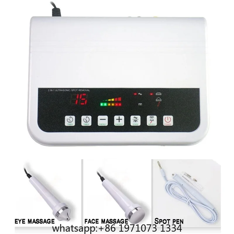 Ultrasonic Facial Machine Skin Care Tools Face and Body Ultrasound Massager Tightens Skin Lifting Detoxification Beauty Device