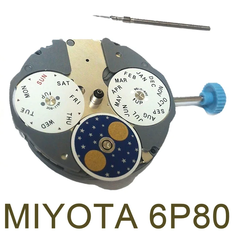 

Новые и оригинальные японские кварцевые часы MIYOTA 6P80 с механизмом