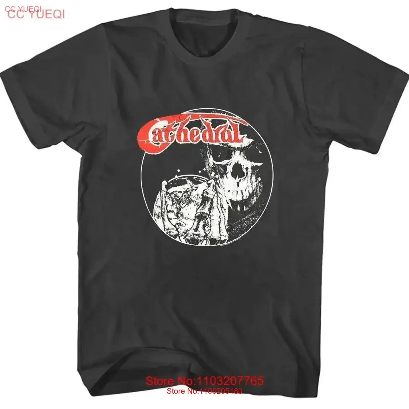 New Cathedral Band For Fans S 5XL T Shirt JU190 vintage Washed Soft Stylish Slightly fashion designer clothes streetwear