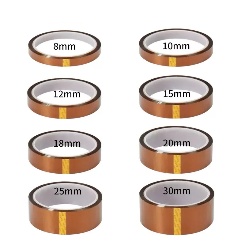 fita bga resistente a alta temperatura adesivo de poliimida auto adesivo protecao para tabuas 3d 30m 01