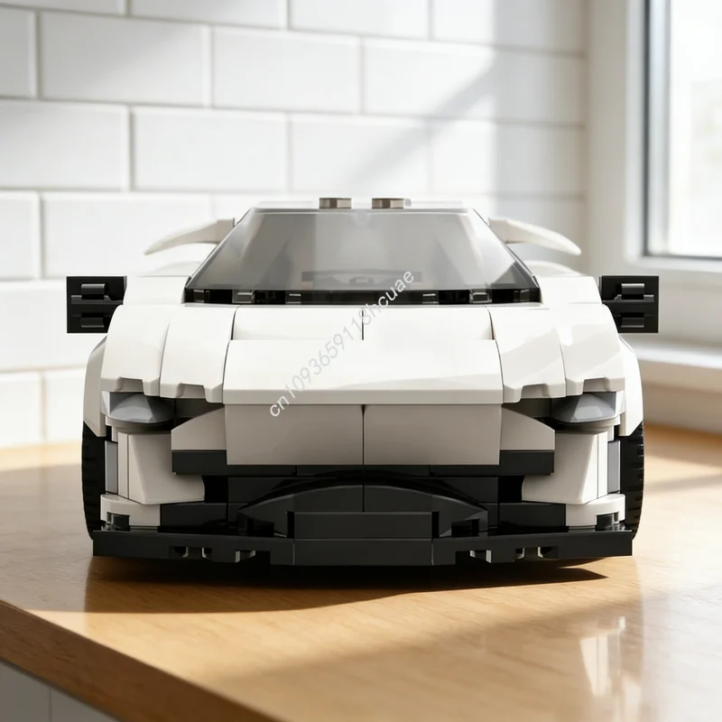 

Набор строительных блоков MOC City Champions McLaren, 302 детали, модель архитектурного сооружения, игрушка, рождественский подарок, креативное развивающее конструкторское изделие для детей