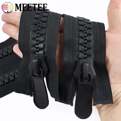 1Pc 20# Extra Large Resin Zipper Double Slider Open-End Over Sized Zippers for Sewing Jacket Tent Garment Decor Zip Accessories