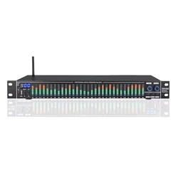 EQ31SUB Digital Equalizer 31 Stage Tuner Professional Stage Performance Noise Reduction Audio Processing