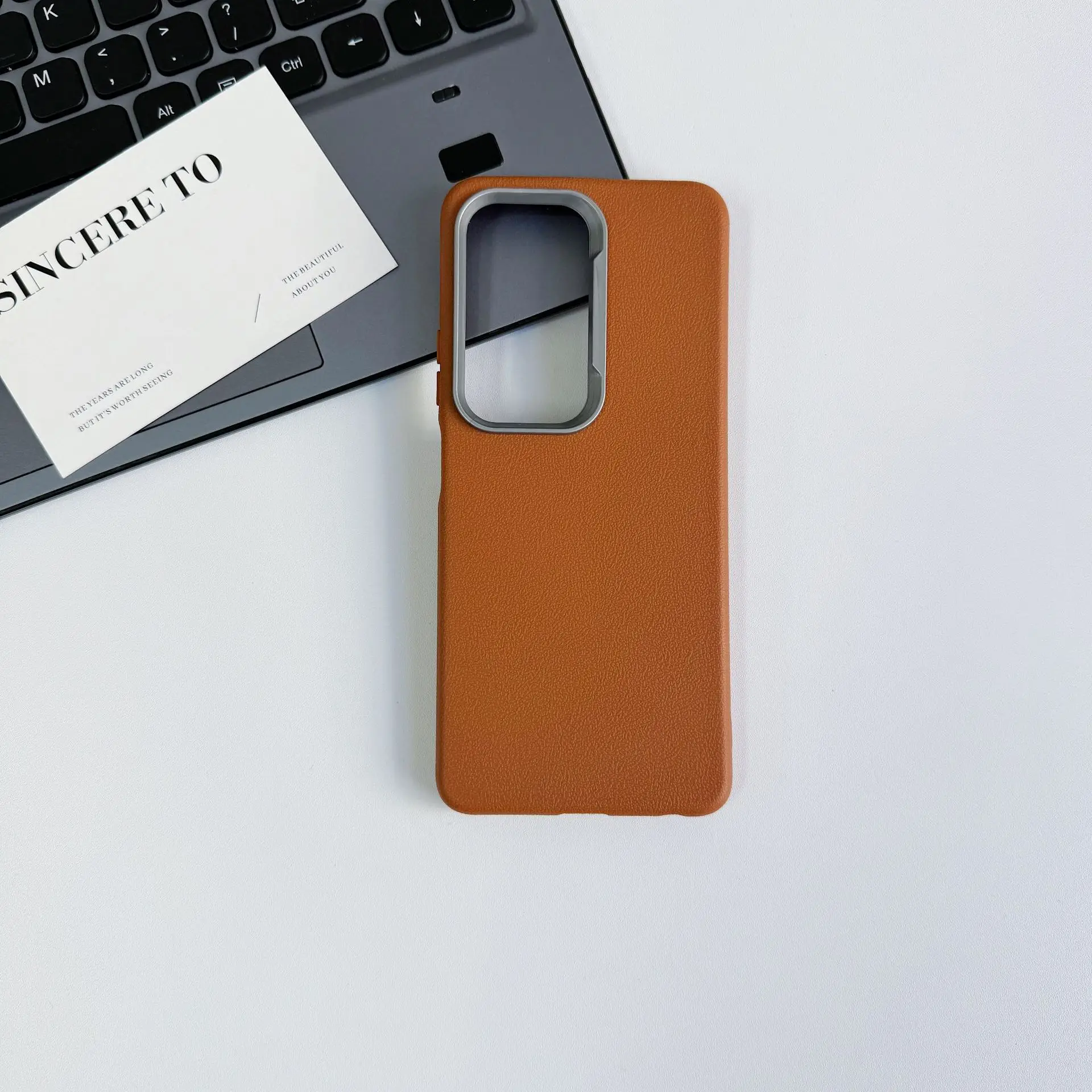 Für INFINIX NOTE 60 Pro Handyhülle mit großer Lochstruktur aus Leder, SPARK GO 3 Schutzhülle. – Detail 9