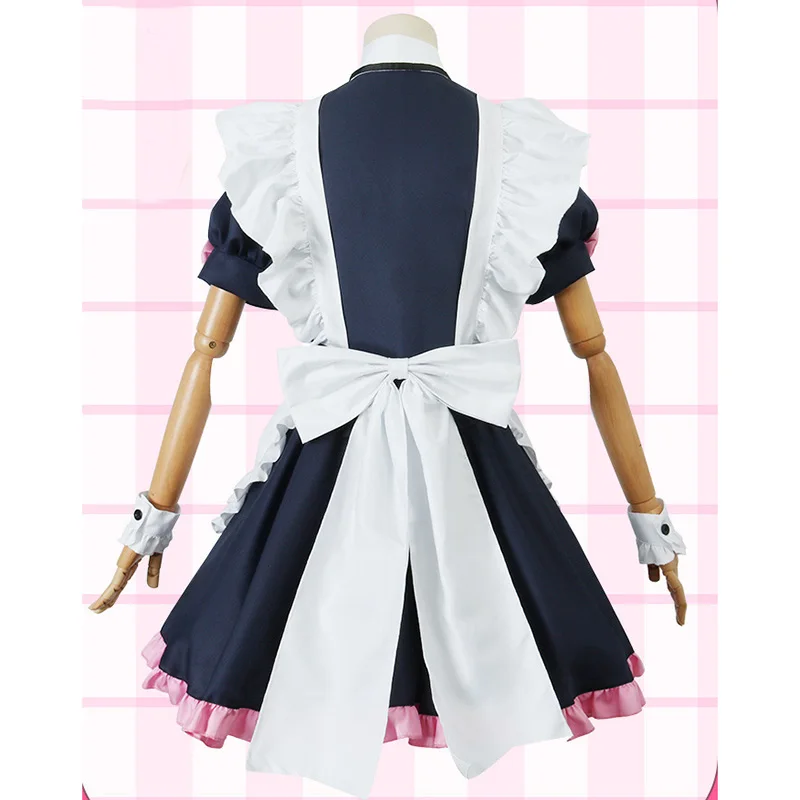 Anime Akiba empregada guerra Cosplay Fantasia, Vestido empregada, Garçonete Feminina Trajes, Fofos