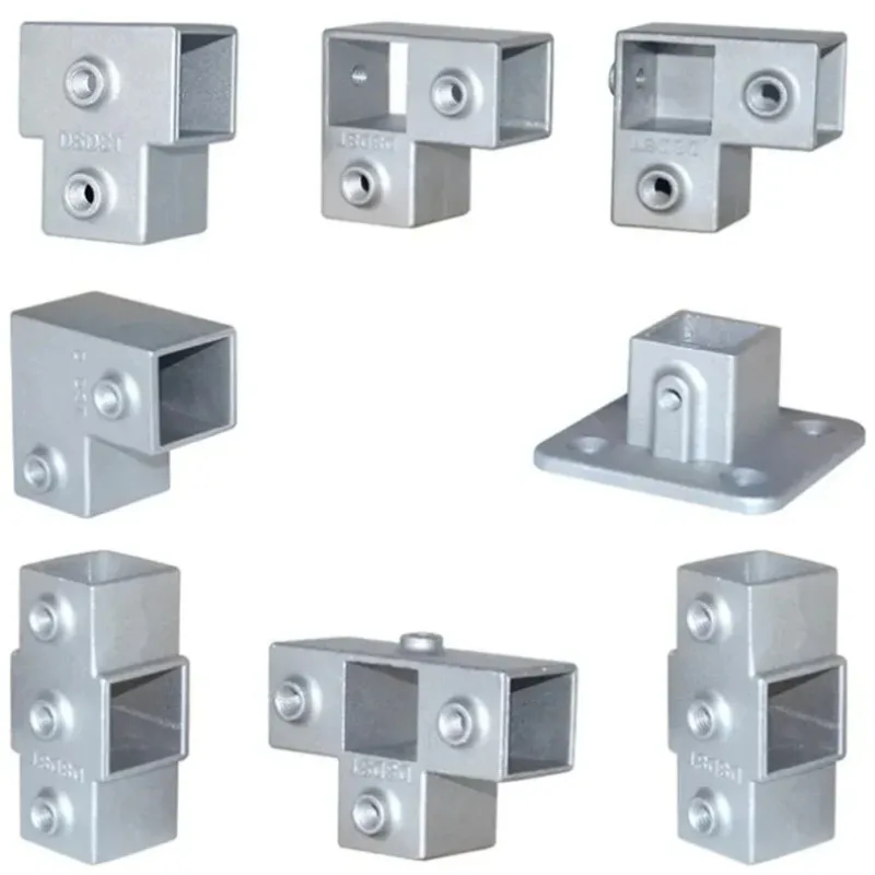 Suitable for storage rack with outer diameter 30x30mm square tube connectors, aluminum alloy elbows, three-way fixed joints