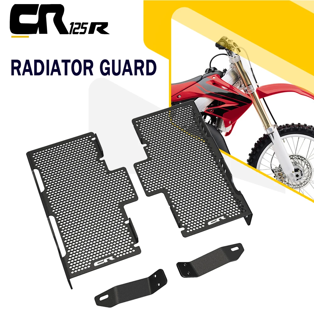 

For Honda CR125R CR250R CR 125/250R 2002 2003 2004 CR 125 250 R Motorcycles Accessories Radiator Grille Guard Cover Protective