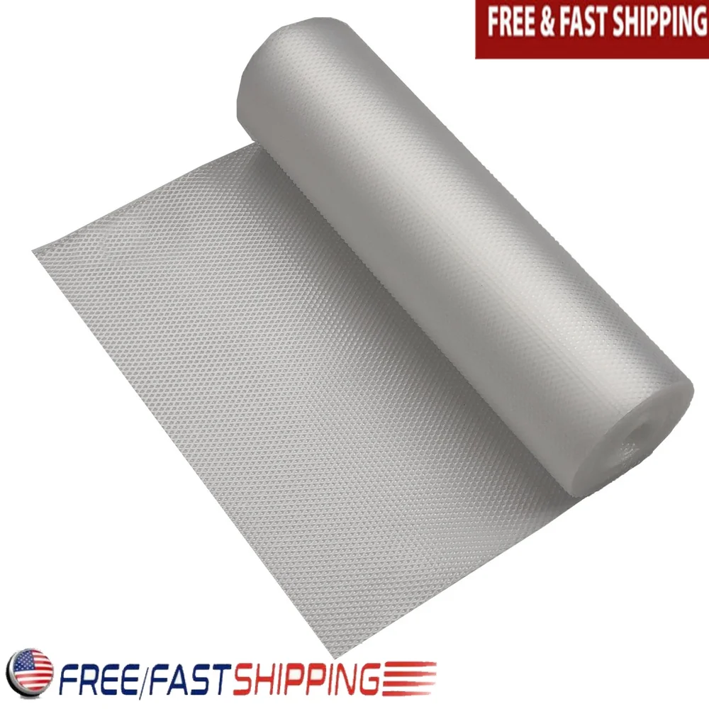 

Premium Non-Adhesive Shelf Liner Clear 12x20 Kitchen Bathroom Office Organizer Durable Non-Slip Easy Clean Protects Drawers