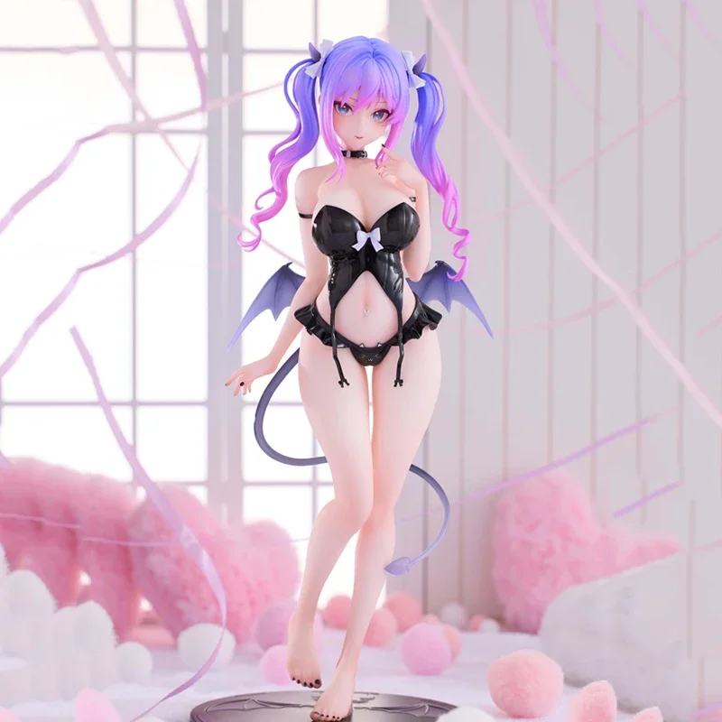 

In Stock Genuine MOMOROSER Little Demon illuminate MOMOKO PVC Anime Action Figure Model Toys For Children Gift Droppshiping