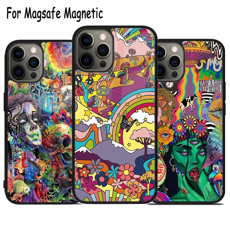 

Чехол для телефона Magsafe для iPhone 15, 16, 14, 13, 11, 12 Pro Max Plus