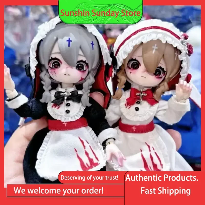 

Genuine Nyssa Bizarre Nightmare Series Bjd Blind Box Poseable Dolls Plush Trendy Toys And Collectibles Gift For Girls Figure