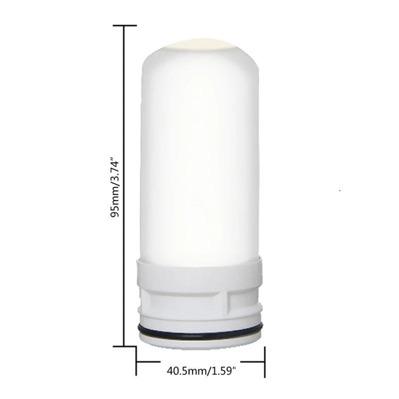 10 قطعة صنبور تصفية المياه السيراميك استبدال أجزاء خرطوشة إزالة عملي دائم