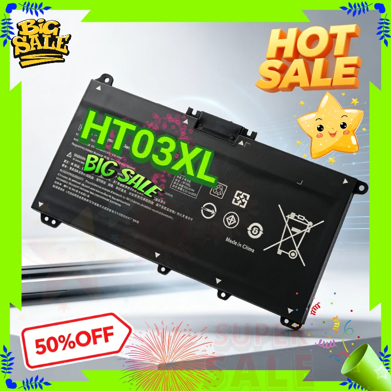 SWZY HT03XL 11.55V 3 Cells New Laptop Battery for HP Pavilion 14-CE0034TX 14-CE0025TU 15-CS0037T 250 255 G7 HSTNN-LB8L/LB8M/DB8R