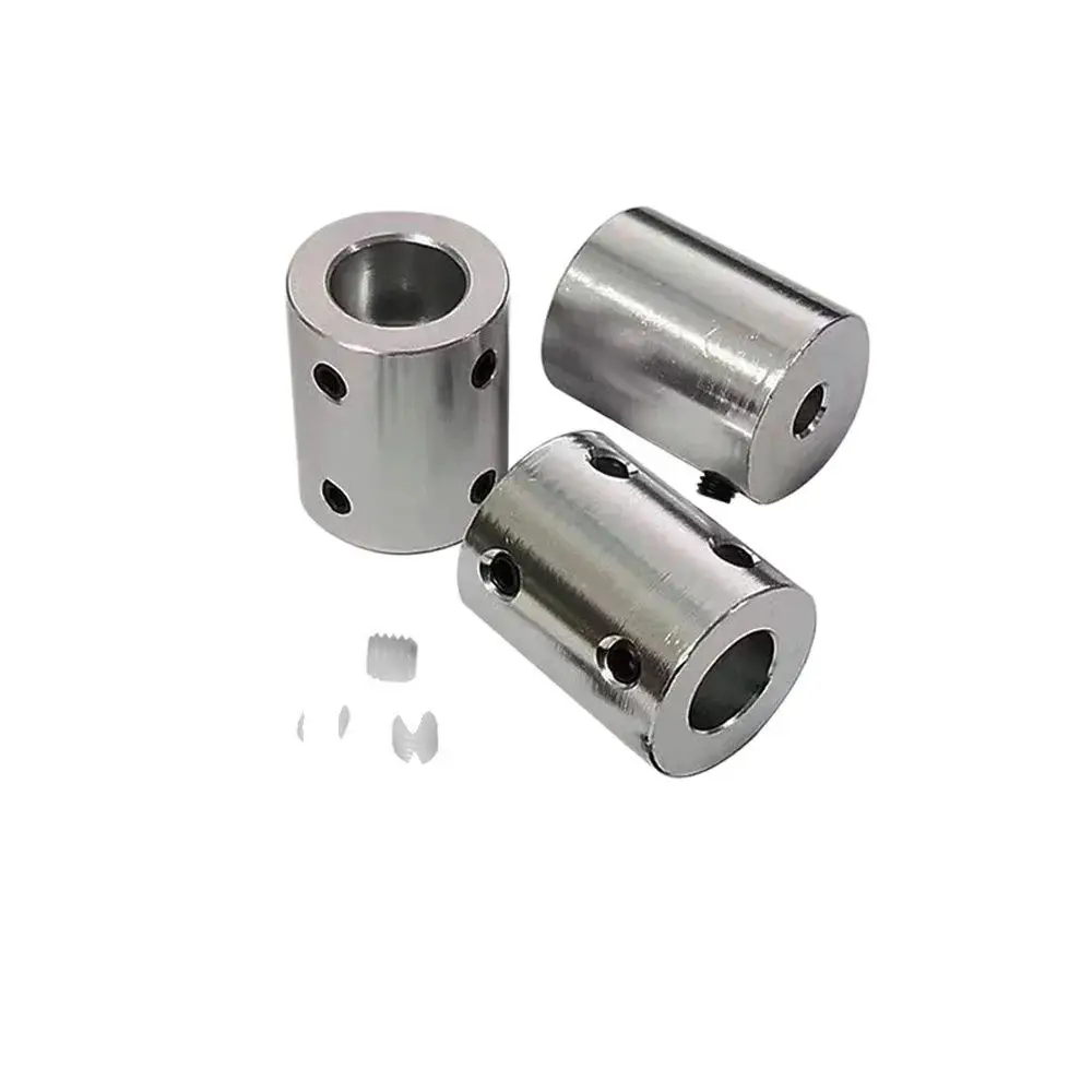 Aluminum Alloy Rigid Coupling D20L25 Transmission Joint Aperture 5/6/6.35/7/8/10/12mm Motor Connector Sleeve 3D Printer Parts